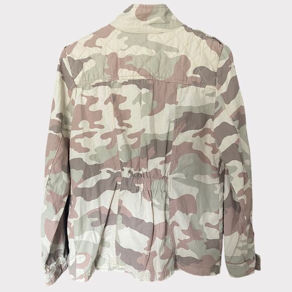 Maurices Camoflauge Camo Jacket Women Small Button Front - Picture 2 of 7
